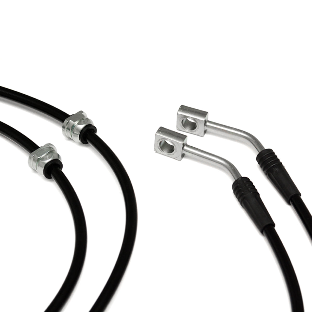 Stainless Steel Braided Brake Line Kit, Volkswagen & Audi MQB and MQB EVO AWD with 2.0T TFSI (Performance Pack)