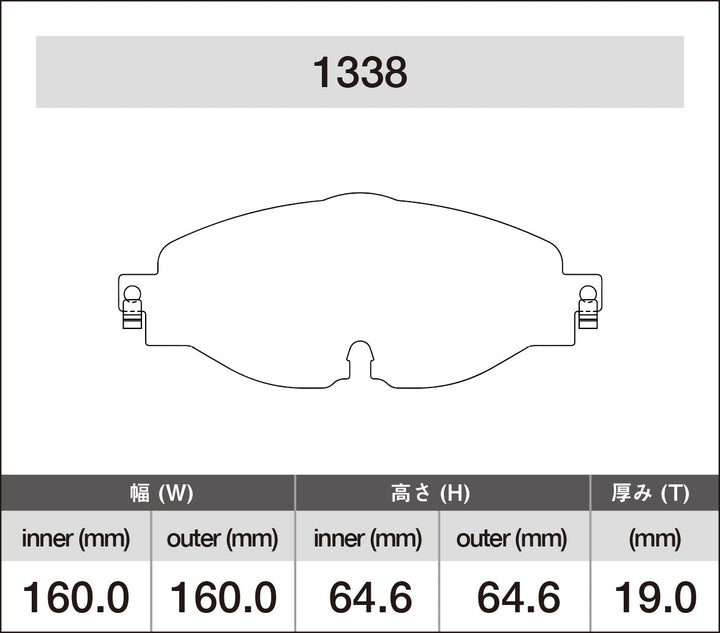 iSWEEP Brake Pads | Front • MQB A3 8V/TT 8S, Golf/GTI Mk7