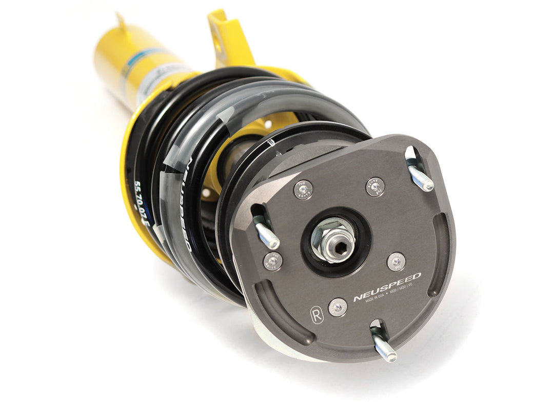 biAXIS Billet Upper Strut Mount | Front • MQB/