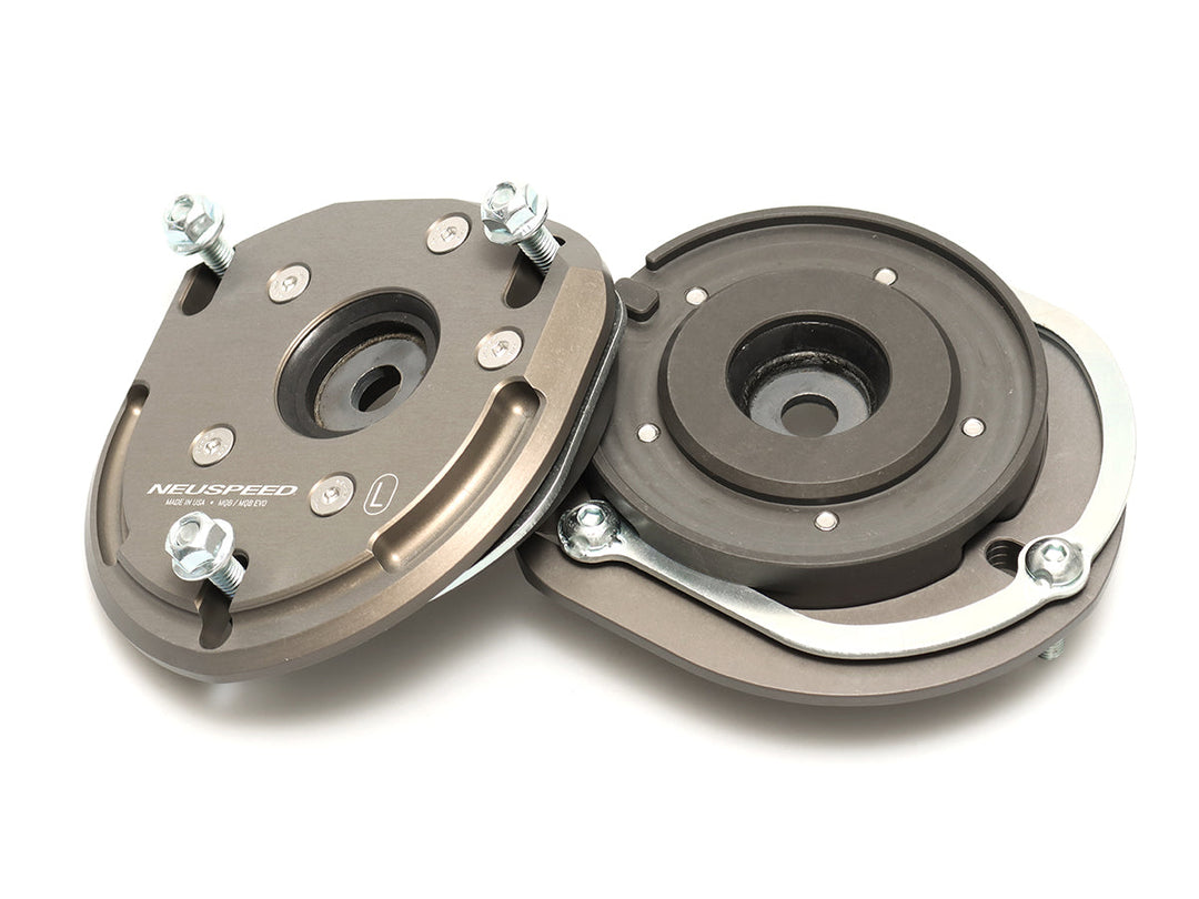 biAXIS Billet Upper Strut Mount | Front • MQB/