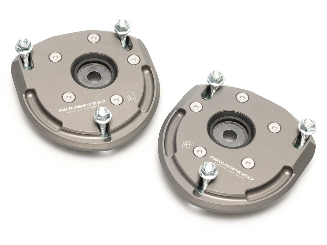 biAXIS Billet Upper Strut Mount | Front • MQB/