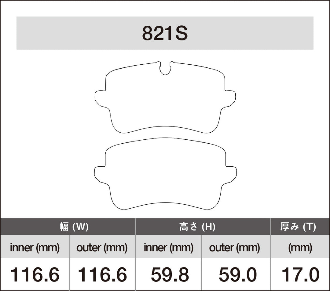 iSWEEP Brake Pads | Rear • A4/S4/A5/S5 B8, Macan 95B