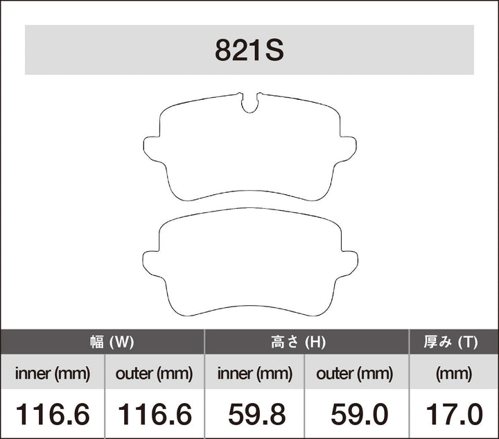 iSWEEP Brake Pads | Rear • A4/S4/A5/S5 B8, Macan 95B