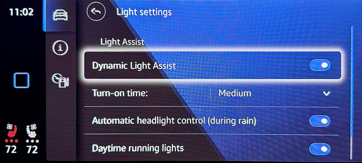 Golf 8/8.5 NAR Full LED Matrix Headlight Activation