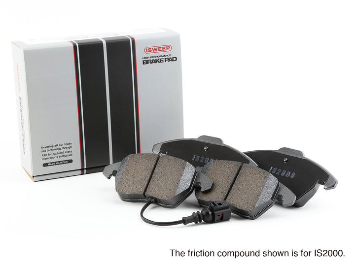 iSWEEP Brake Pads | Front • TT/TTS 8J, Golf R Mk6