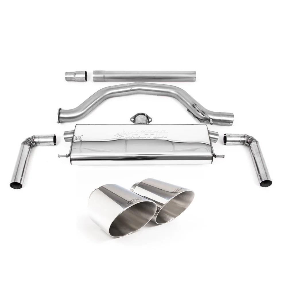 Milltek 80mm Road+ Cat-Back for Volkswagen MK8/8.5 Golf GTI