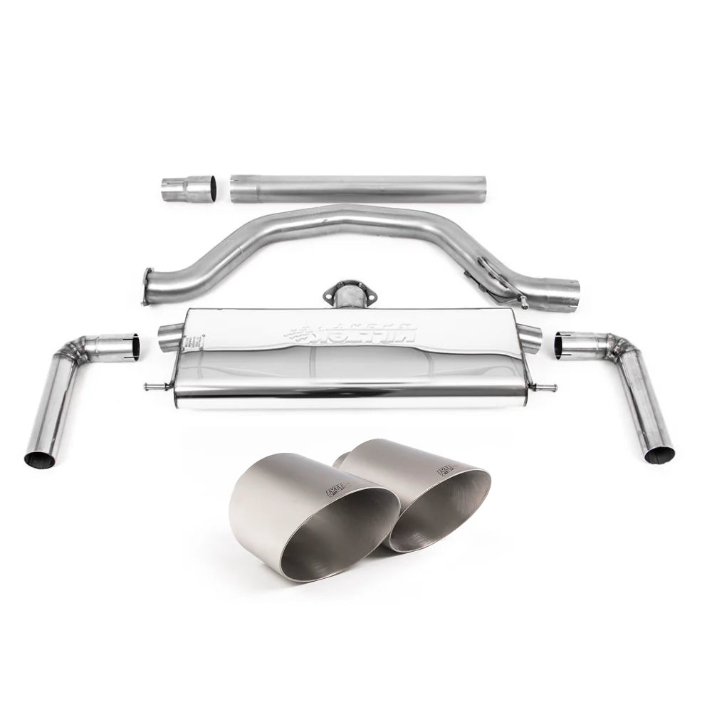 Milltek 80mm Road+ Cat-Back for Volkswagen MK8/8.5 Golf GTI