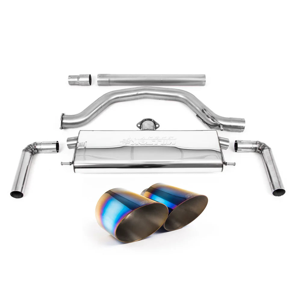 Milltek 80mm Road+ Cat-Back for Volkswagen MK8/8.5 Golf GTI