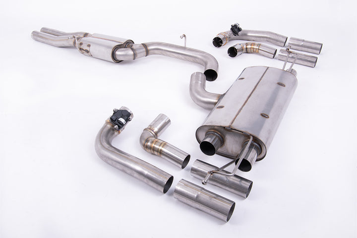 Milltek 80mm Cat-Back Exhaust for Audi 8Y RS3