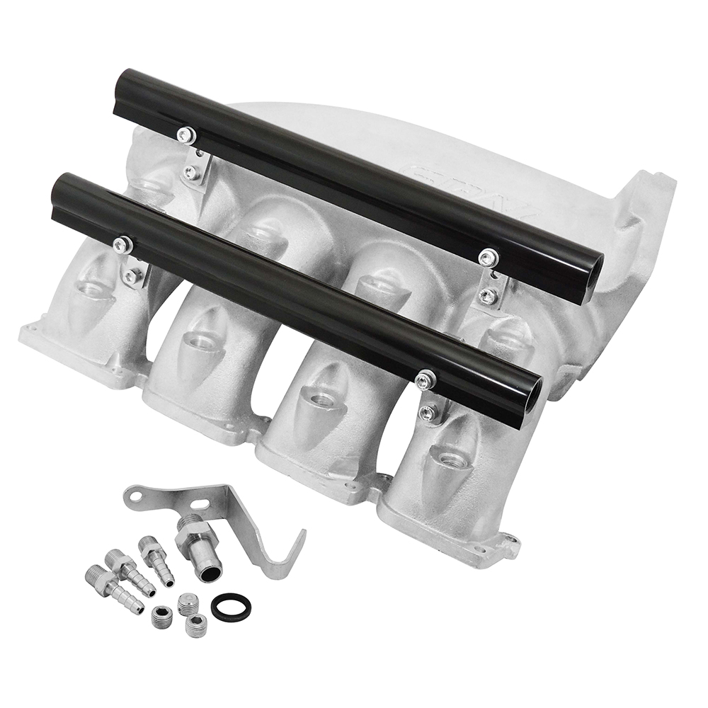 Cast Aluminum Intake Manifold for Transerve VW/Audi 1.8T 20v - 8 injectors (right side throttle)