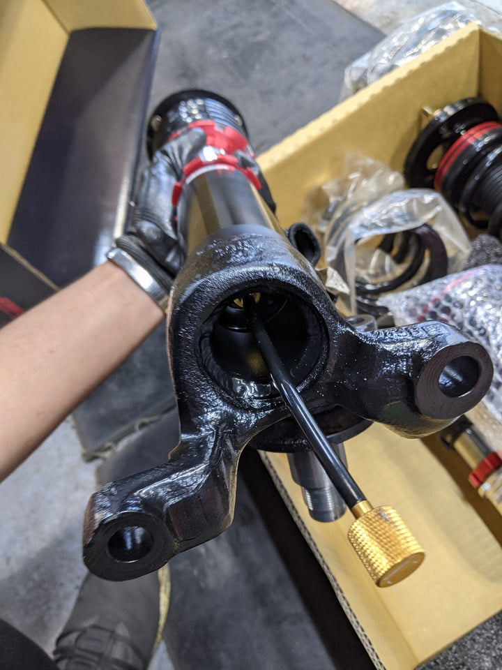 AGT Shock 1982-1994 E30 3 SERIES MK2 Front Inverted Fork/Rear Flip - Front Spring Rate: 8K200 Rear Spring Rate: 8K160