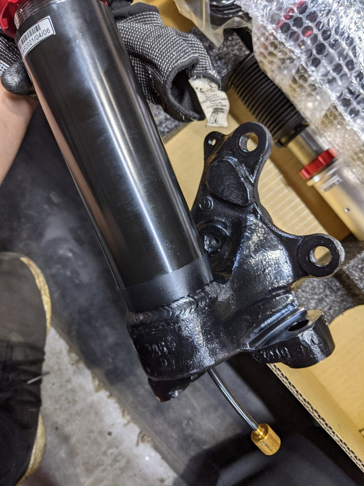 AGT Shock 1982-1994 E30 3 SERIES MK2 Front Inverted Fork/Rear Flip - Front Spring Rate: 8K200 Rear Spring Rate: 8K160