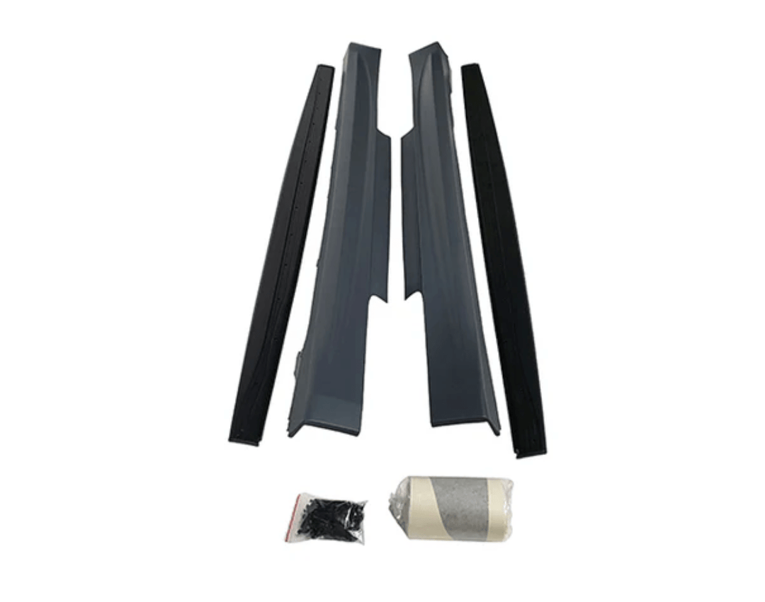 2012-2018 BMW 4 Series (F32) Performance Style Carbon Fiber Side Skirt Extensions (428, 430, 435, 440)