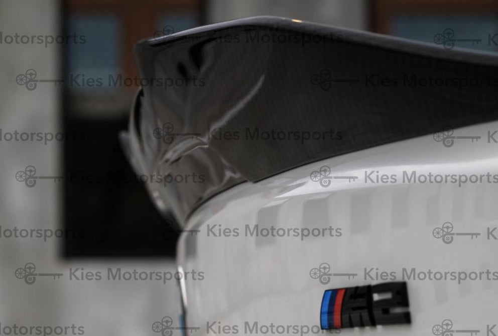 2014-2021 BMW 2 Series (F22) / M2 (F87) PSM Aggressive High Kick Carbon Fiber Trunk Spoiler
