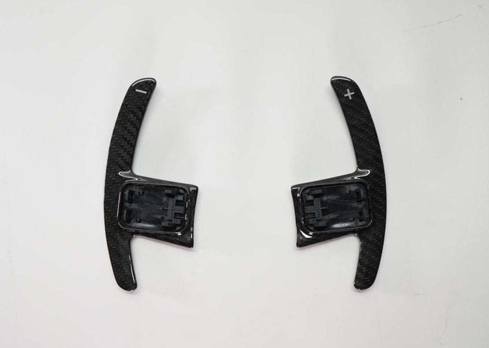 Kies Carbon Full Carbon Fiber Paddle Shifter Extensions for G20 BMW 3 Series and A90 Toyota Supra