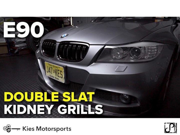 2009-2011 BMW 3 Series (E90) LCI Double Slatted Kidney Grilles