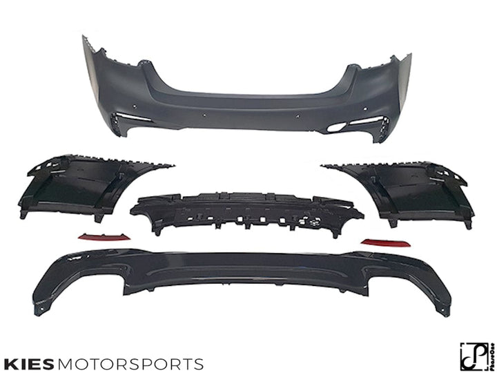 2017-2020 BMW 5 Series (G30 / G31) Pre-LCI M Sport Style Rear Bumper Conversion