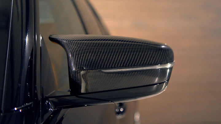 BMW F90 M5 & M8 Carbon Fiber Mirror Cap Set
