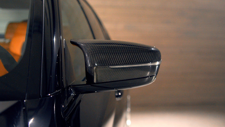 BMW F90 M5 & M8 Carbon Fiber Mirror Cap Set