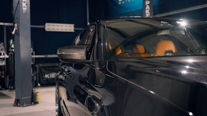 BMW F90 M5 & M8 Carbon Fiber Mirror Cap Set