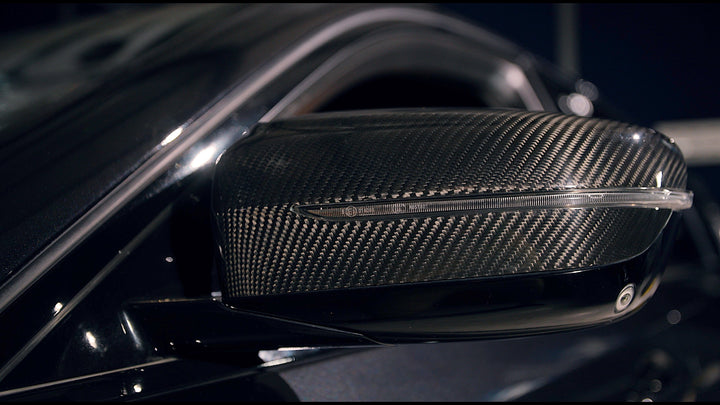 BMW F90 M5 & M8 Carbon Fiber Mirror Cap Set