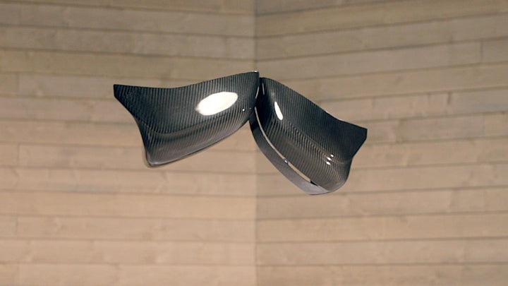 BMW F90 M5 & M8 Carbon Fiber Mirror Cap Set