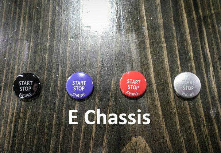 Colored Start Stop Buttons for BMW E & F Chassis Vehicle (Various Colors)