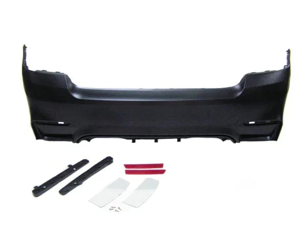 Kies Motorsports 2007-2013 BMW E92 E93 M4 Style Rear Bumper W/O PDC