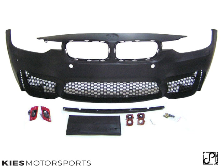 Kies Motorsports 2012-2018 BMW 3 Series (F30 / F31) M3 Style Front Bumper Conversion