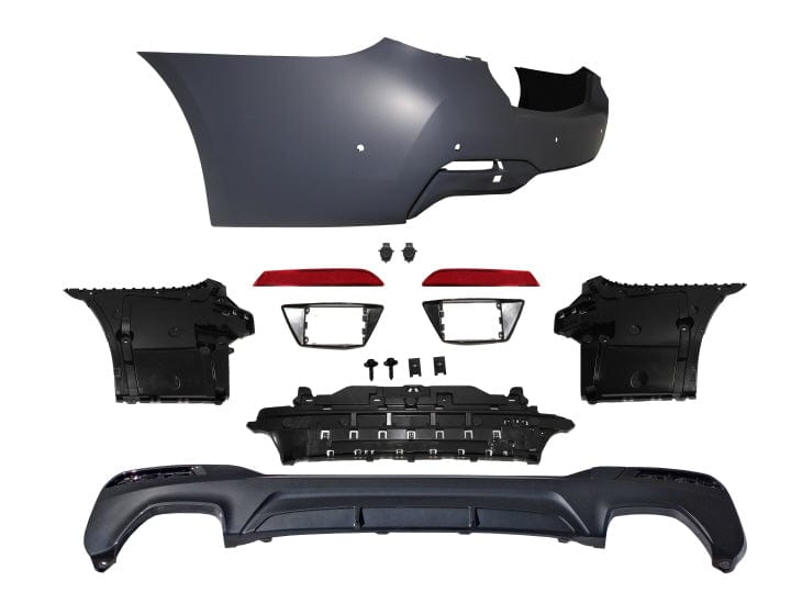 Kies Motorsports BMW G30 21-24 M Sport Style Rear Bumper LCI Only