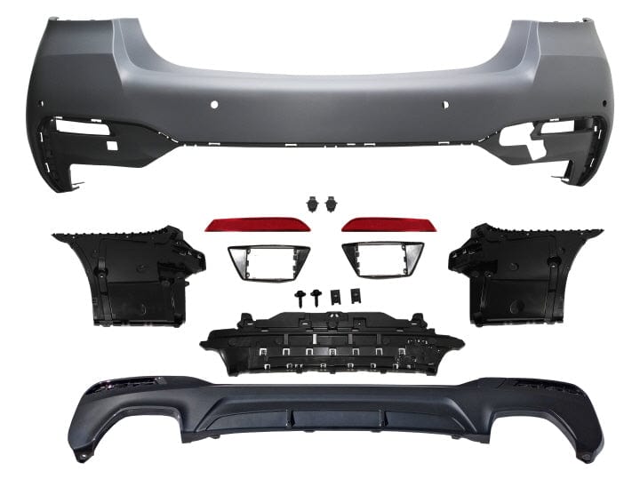 Kies Motorsports BMW G30 21-24 M Sport Style Rear Bumper LCI Only
