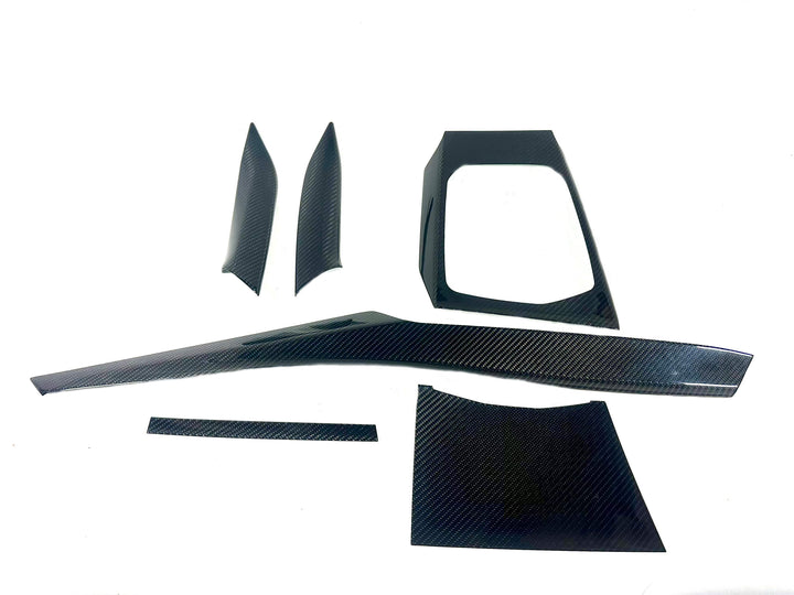 BMW G20 3 Series LCI Carbon Fiber Interior Trim Overlay Kit