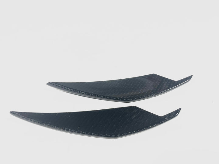 2020-2025 BMW M3 (G80) / M4 (G82 / G83) Dry Carbon Fiber 4pc AC Style Canard Set