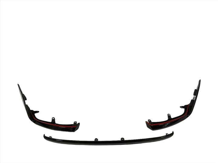 Kies Carbon BMW G87 Dry Carbon Fiber Modern Performance 3 Piece Front Lip
