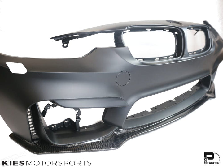 BMW 3 Series (F30) M3 Conversion VSX Carbon Fiber Front Lip