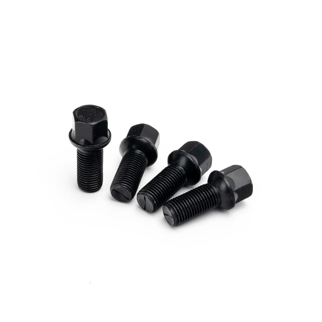M14x1.5 Wheel Bolt (Black) for 5-Lug VW / Audi (Ball Seat)