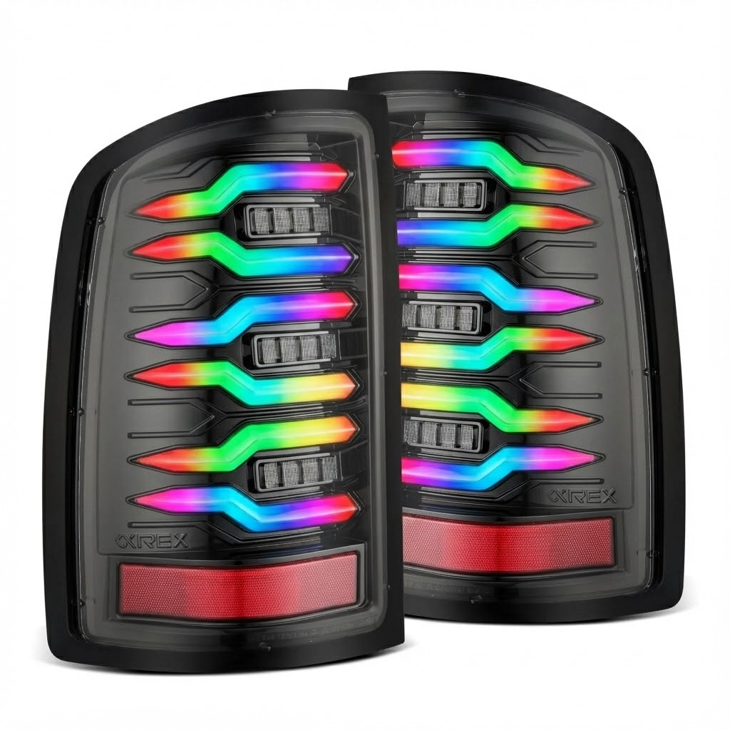 2007 X3 Tail Lights Rgb