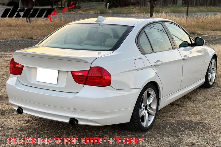 2006-2011 BMW E90 3-Series Trunk Spoiler OE Style Fiberglass Rear Wing