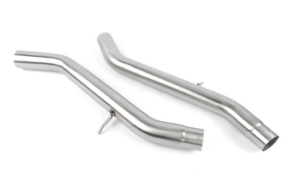 Dinan Valved Axle-Back Exhaust - 2021-2025 BMW M3/M4 Stainless Steel - Black Tips - G80/G82/G83