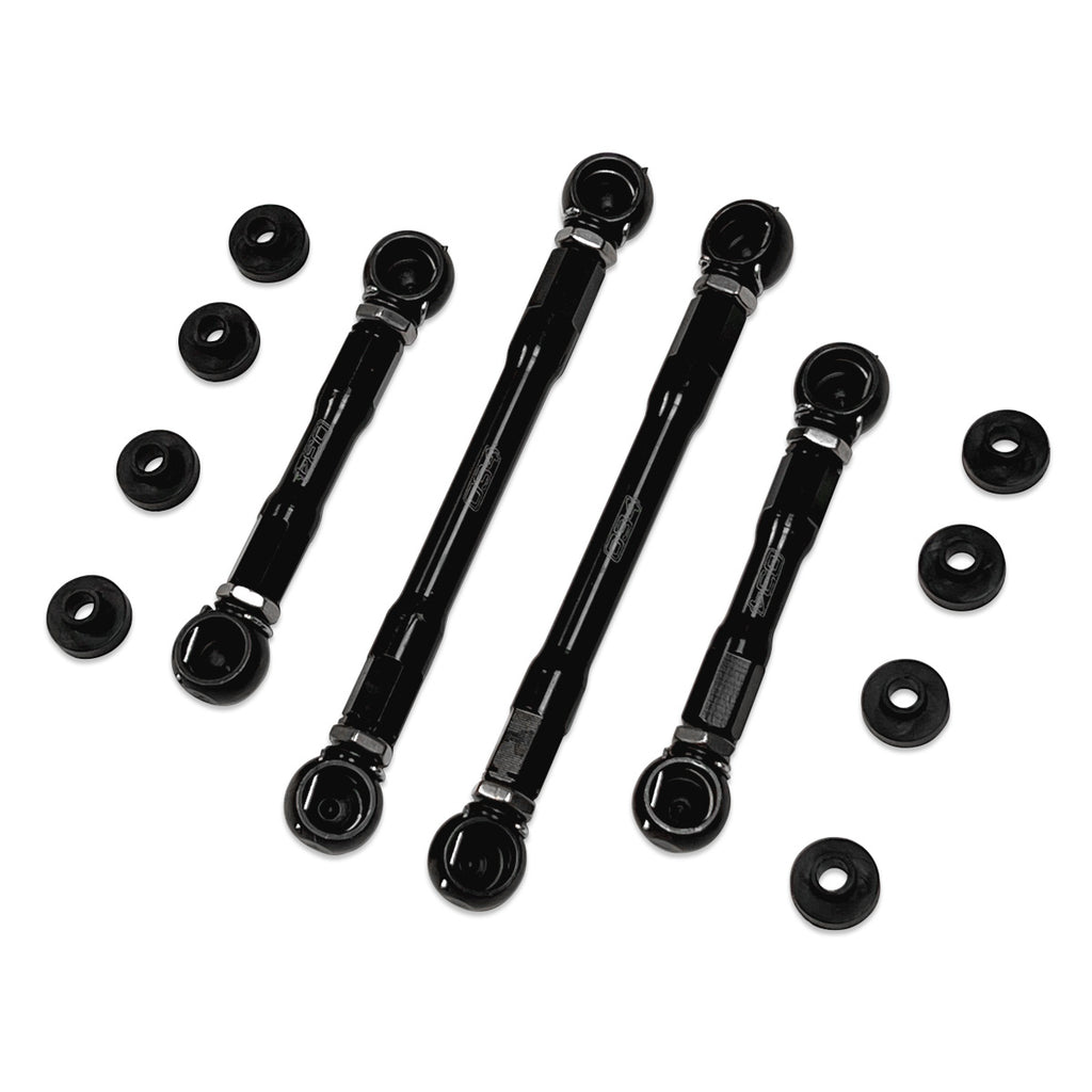 Billet Aluminum Adjustable Lowering Link Kit, Audi B9/B9.5
