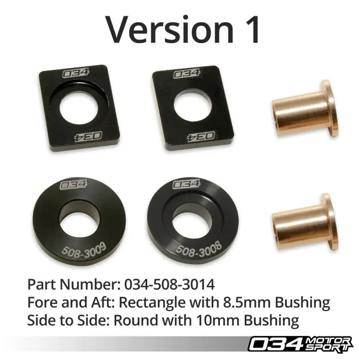 Billet Solid Shifter Bushing Kit