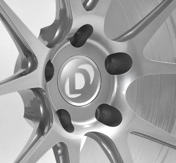 Forgeline GA1R Performance Wheel Set - 2008-2013 BMW M3 Front: 20 x 9.5 - Rear: 20 x 10 - Silver - Dinan Center Cap - E90/E92/E93
