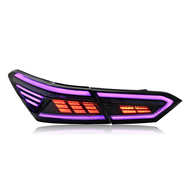 2018-2024 Toyota Camry Xsexle Style RGB Tail Lights