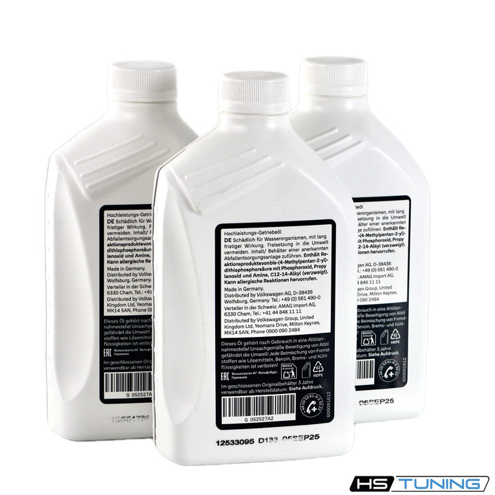 Genuine VW/Audi | 6-Speed Transmission Fluid Service Kit MK7-7.5 GTI/Golf R/GLI
