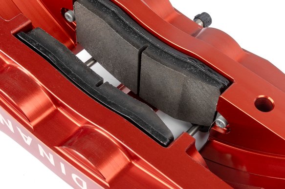 Dinan Rear Big Brake Kit - 2012-2021 BMW 2/3/4-Series Rear - 4-Piston - 370x32mm - Red - F22/F23/F30/F31/F32/F33/F34/F36