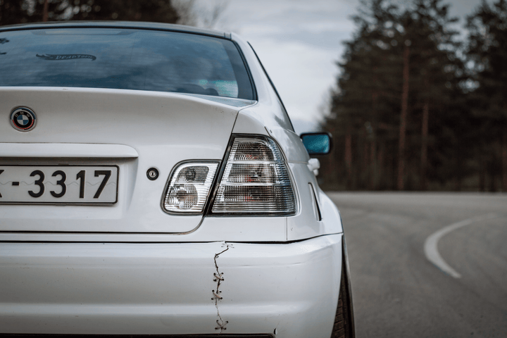 BMW 3-Series E46 Sedan Clear Tail Lights (1998-2006)