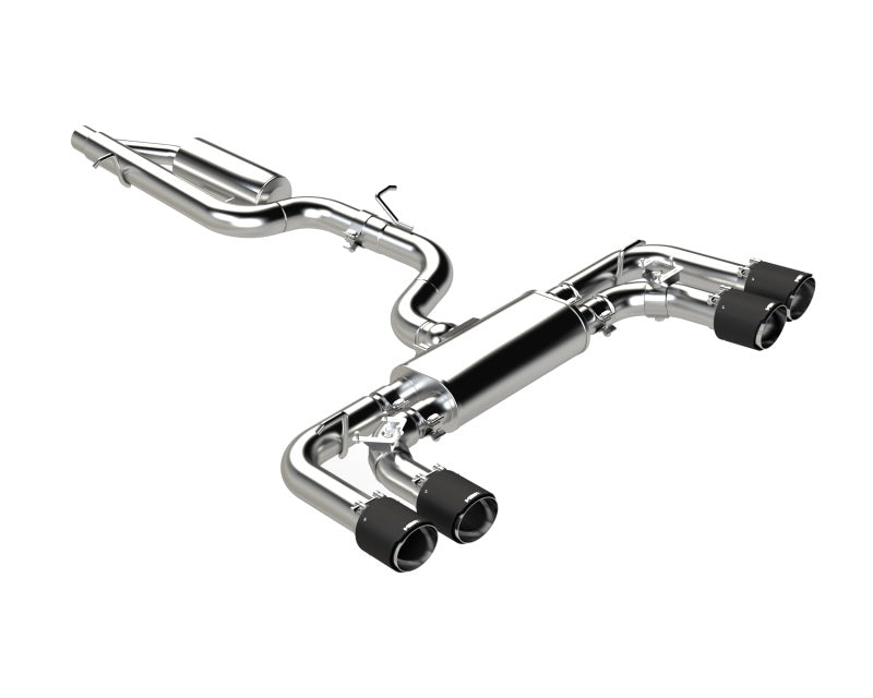 MBRP 3" Cat-Back, 2022+ Volkswagen Golf R MK8/8.5, 2.5" Quad Rear Exit, T304 Stainless Steel