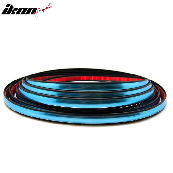 Universal 1.2X21 Chrome Fender Flare Wheel Protector Molding Edge Trim
