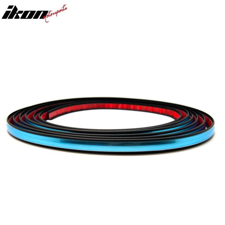 Universal 1.2X21 Chrome Fender Flare Wheel Protector Molding Edge Trim