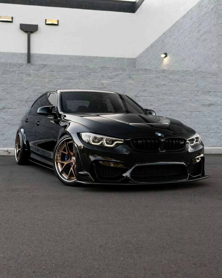 BMW 3 Series F80 M3 F82 F83 M4 Laptor Style Carbon Fiber Front Lip (2015 - 2021)